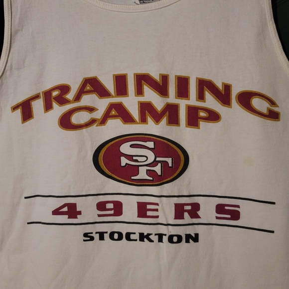 Vintage Single Stitch San Francisco 49ers Training Camp Tanktop - Picture 2 of 6